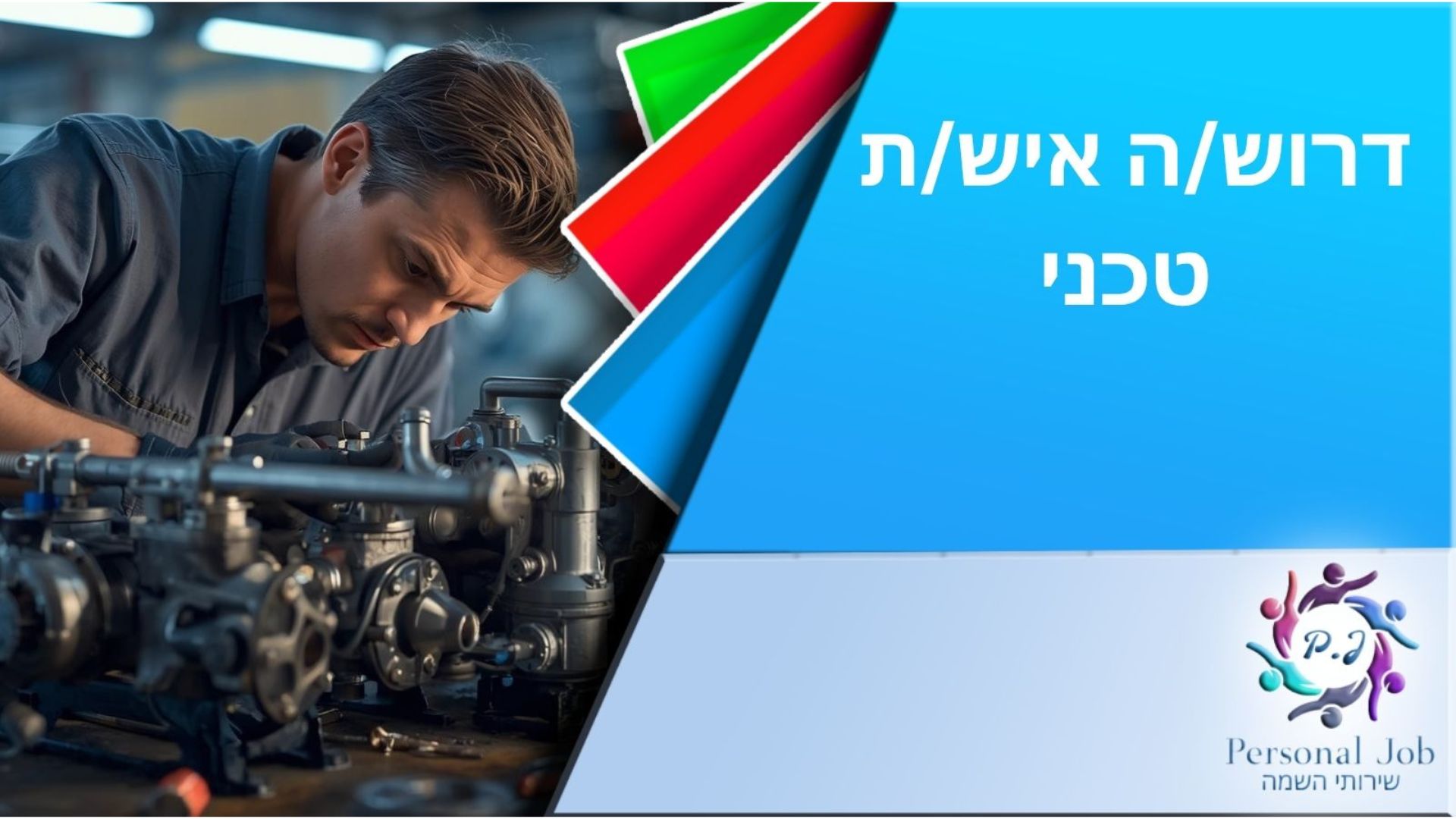 לחברה מובילה בקרית גת דרוש/ה איש/ת טכני